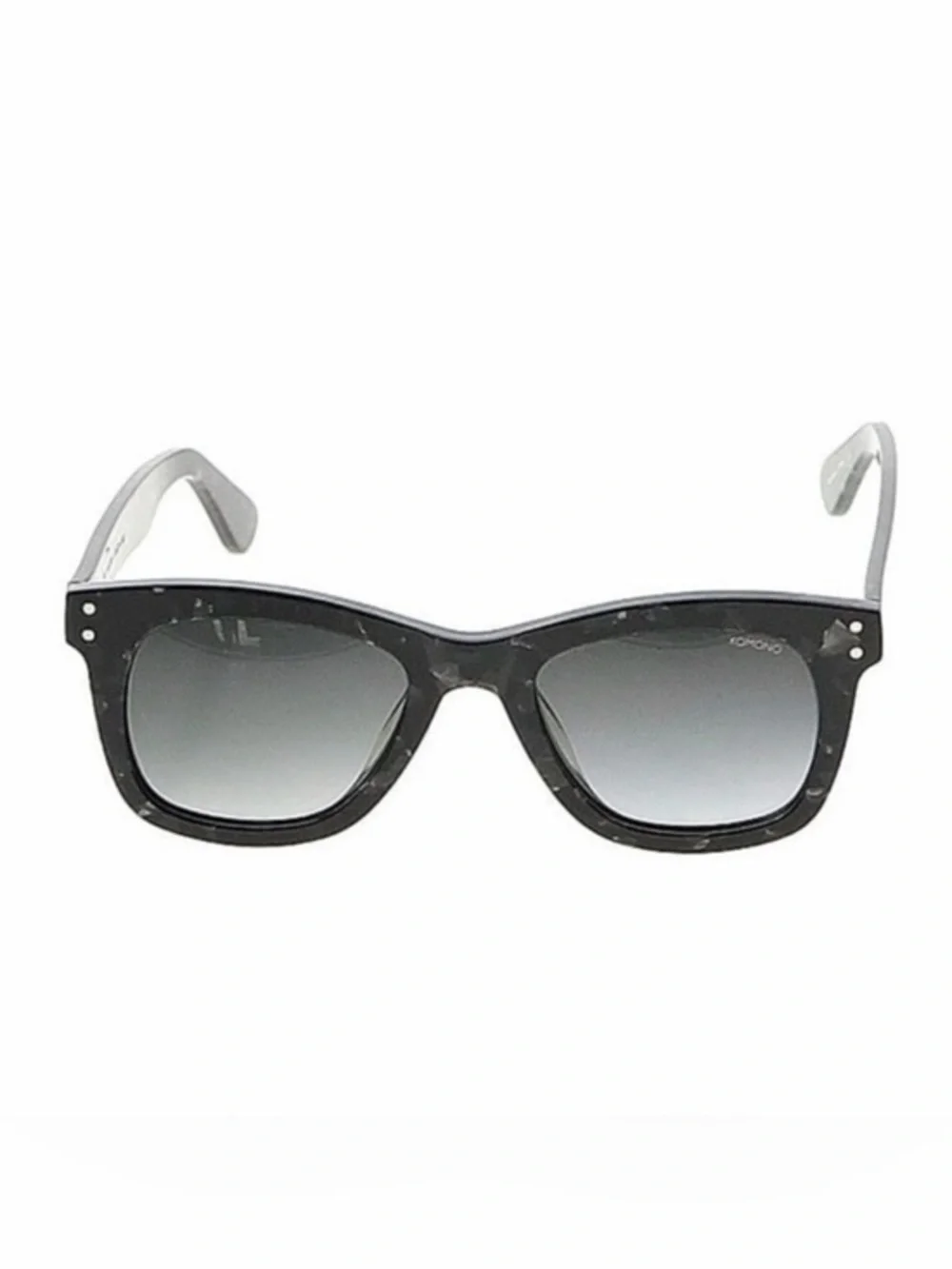 Komono sunglasses NEW Allen Black Marble wayfarer